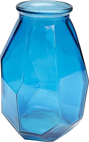 Vase Origami Blau 35cm
