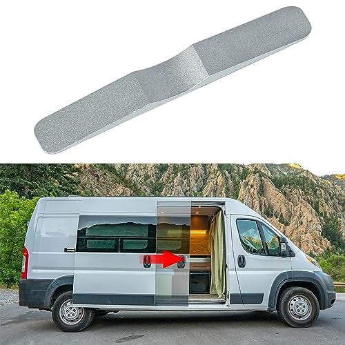 Aluminum Sliding Door Stopper for Van RV mods Replacement for Sprinter, Promaster, Transit, Campervans Midway Door Stopper 1 Pcs Filleted Corner