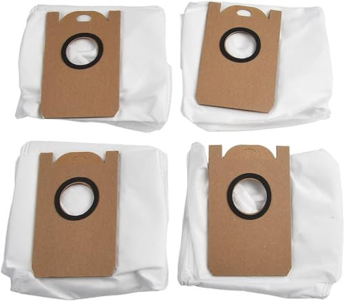 YUETTYY Dust Bags For Laresar L6 Nex Robot Vacuum Cleaner Replacement Leakproof Dust Bag-4 Pack (4)