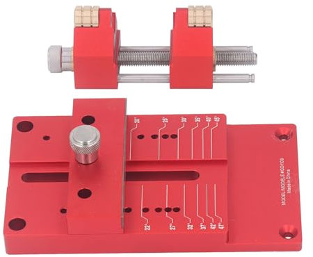 Chisel Honing Tool, 15 to 45 Degree Angle Fixture and Gauge Chisel Sharpening Kit Chisel Sharpening Guide System Aluminum Alloy