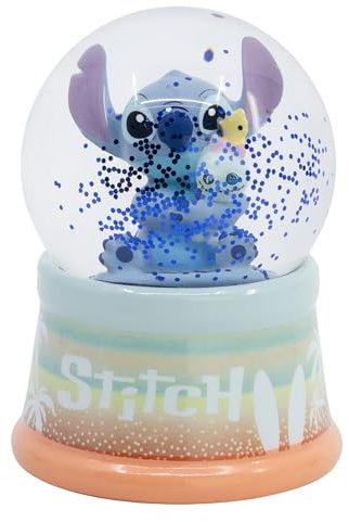 Boule à neige en verre de Stitch
