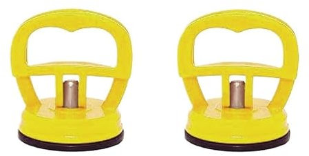 Dellen Reparaturset Auto 2 Stück Saugnapf for Entfernen von Dellen. Saugnapf zur Reparatur von Karosserien. Reparaturwerkzeug for Entfernen von Dellen Beulen Reparaturset Auto ( Color : Yellow 2pcs )