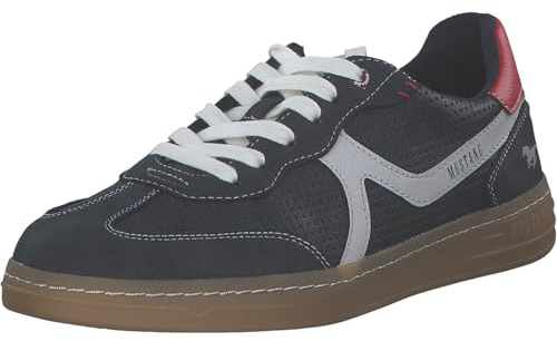 Mustang Herren 4204-302 Schnuerhalbschuh, Navy, 41 EU
