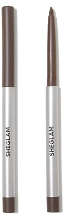 SHEGLAM On-Line Cremiger, wasserfester Gel-Eyelinerstift matt, pflegend mit Pflanzenextrakten & Natriumhyaluronat - Brown