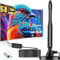 650+ Miles Long Range Indoor TV Antenna - Ultra HD 4K, 1080p Digital HDTV Antenna for Smart TVs & All Television Sets - Enhanced Signal Reception for Local Channels