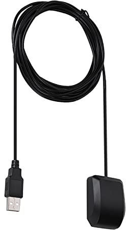 GRCFUMO 2 in 1 Auto GPS -Glonassantennen -Luftadapter, Multi -Funktionelle Auto -GPS -aktive Antenne mit 3 -Metern -Kabel, USB -Schnittstellen -Luftanschlusskabel zur