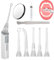 Smart Tonsil Stone Remover Vacuum Electronic, regolabile 3 intensità di aspirazione, siringa di risciacquo e specchio per una soluzione completa di igiene orale