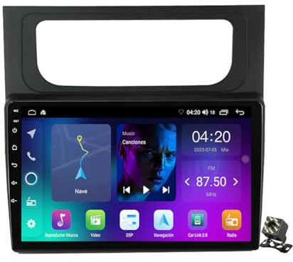 OAUSZC 10 estéreo Autoradio Android 13 para VW Volkswagen Touran 2011-2015 Radio de Coche Soporte Navegación GPS/Bluetooth/WiFi/4G/Carplay/Android Auto/Control del Volante+Cámara,Nf1/1+32g
