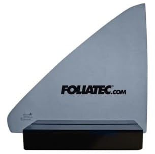 Foliatec FO16190 Solarfolie, mit Zulassung, BlackNight Reflex-Licht, UV/Heat Protection, Film, 76 x 300 cm, Schwarz