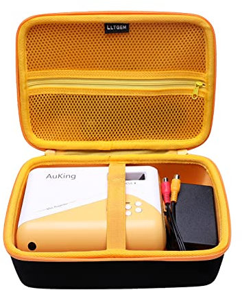 LTGEM Hard Travel Carrying Case for AuKing Mini Projector 2023 Upgraded, Case Only(Inside: 9.2x6.2x2.4)