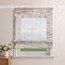 Delien Raffrollo Leinenoptik Transparente Rollos Landhaus Küche Gardine Modern Raffgardine mit Blumendruck »Löwenzahn« Bändchenrollo für Klein Fenster mit Klettband BxH 140x140cm,Sand
