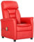Bussandri Exclusive - Massagesessel Rot Kunstleder