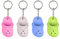 JNAWA Lot de 4 mini porte-clés en forme de chaussure de crocodile drôle pour sac à clés, sacs, cadeaux de bricolage, 4 couleurs., taille unique