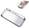 1 Pcs Stainless Steel Tray, Small Instrument Tray, Dental Lab Instruments Surgical Trays, Instrument Tray, Rectangular Laboratory Supplies Tray for Dental Lab Tool Instrument (22.5x11.5cm)