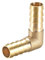 TA-VIGOR Raccordo per tubo a gomito a 90 gradi, in ottone, 12 mm, per aria, acqua, olio