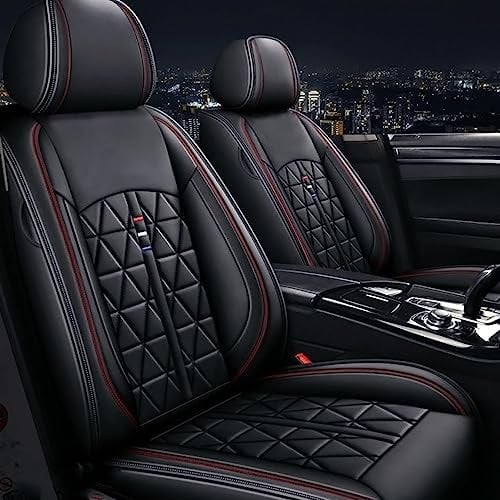Autositzbezüge Auto Vordersitz 2 Stück Set Autositzbezüge Leder Universal Set Geeignet Für Suzuki Ciaz Escudo Grand Vitara Jimny Kizashi Liana S-Cross Swift Sx4