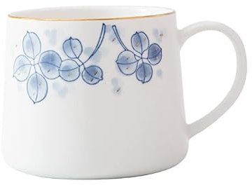 ARTSIM Taza de café de cerámica Taza de café de cerámica 350 ml Vajilla de Porcelana de Hueso de cerámica Taza Hermosa Leche Blanca Oat Tea Muesli Taza al por Mayor