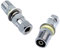 Lot de 2 adaptateurs de support d'antenne SO239 UHF femelle CB pour montage d'antennes CB 3/8 x 24 filetages radio amateur