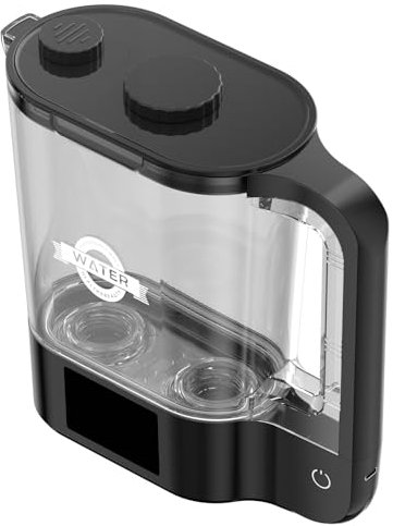 FXNFXLA Hydrogen Water Pitcher, 2L Large Capacity Hydrogen Water Bottle Generator, SPE and PEM Technology, Hydrogen Content Up to 3000 PPB, Balanced Purified Water PH Levels
