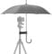 Andoer Photography Tripod Umbrella Clamp Umbrella Holder for Camera Tripod Photography Outdoor Clip Photography Accessories
