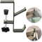 Bag Hooks for Tables Portable Handbag Hook with Adjustable Arm Clamp Can Also Be Used as a Headphone Stand for Storing Earphones Bag Holder for Tables to Reduce Clutter on Desks (Gray)