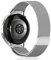 PaceBid Correa para Samsung Galaxy Watch 7 FE 6 5 4 40mm 44mm/6 Classic 43mm 47mm/4 Classic 42mm 46mm, Metal Acero Inoxidable Magnético Pulsera para Galaxy Watch 5 Pro 45mm - Plata