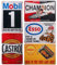 SPORWAY Lot de 5 plaques décoratives rétro pour garage : 20 x 30 cm - Plaque en tôle rétro - Décoration vintage - Poster de voiture - Huile moteur - Magasin d'huile moteur - Panneau en métal -