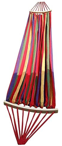 HONMEET Thickened Widened Design Instant Open Fold Versatile for Courtyard Camping Dorm Natural Parachute Cloth Comfortable Sleep