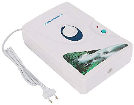 Generador de ozono de 600 mg/h, purificador de aire, desodorante, desinfectante de agua, purificador de agua potable, se puede utilizar para esterilizar carne, frutas y verduras, temporizador de 60