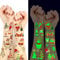 Weihnachtstatoos Kinder, 15 Blatt Glitzertattoos Adventskalender Füllung Kinder, Nikolaus Geschenke Kinder, Kleine Geschenke Adventskalender Kinder Weihnachten Kleinigkeiten