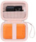 Canboc Carrying Case for LaCie Rugged SSD Pro5 2TB 4TB External Solid State Drive, Zipper Mesh Pocket fit Cable, Pink (Case Only)