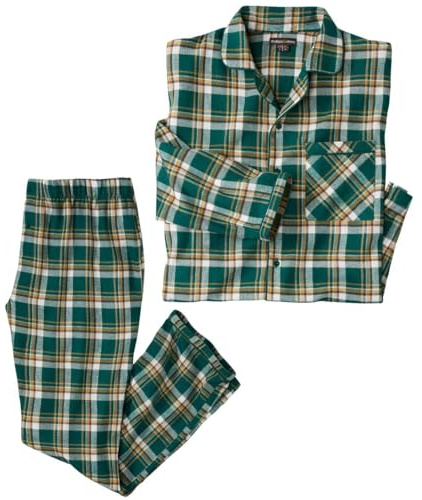 ATLAS FOR MEN - Pyjama Flanelle Ecossais Scottish - 4XL