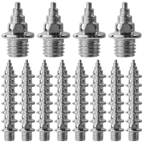 60 clavos para árboles de Navidad, clavos universales de acero y carbono, microclavos para botas de senderismo, de repuesto para escalada de árboles, para zapatillas de running y atletismo, mic