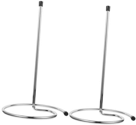 Alipis 2stücke Weindekanter Abtropfgestell Schnelles Trocknen Für Gläser Und Karaffen Platzsparend Für Zuhause Bar Und Restaurant Korrosionsbeständig Elegantes Design Für Glas Kristallkar