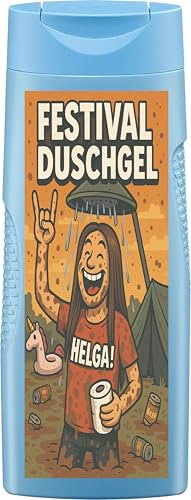 Festival Duschgel für das nächste Open Air Festival - lustiges Geschenk Kumpel, Geschenkidee, Partygeschenk, Geburtstagsgeschenk, Vatertagsgeschenk, Spaßgeschenk