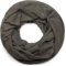 styleBREAKER Damen Loop Schal mit Glitzer Schneeflocken Print, Weicher Schlauchschal Einfarbig, Tuch 01017064, Farbe:Dunkelgrau