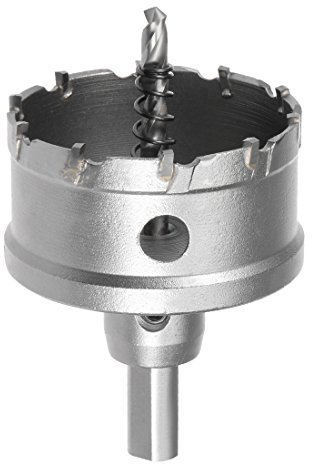 sourcing map Hartmetall Lochschneider, Lochsägen für 5mm Edelstahlblech Metall 63mm