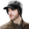 Elmer Fudd Herren Baseballkappe, 42 % Wolle, für Jagd, Militär, 61 cm großer Kopf, Damen, Winter, Baseballkappe, Ohrenklappen, Eermuffs, Schwarz, 59–61 cm