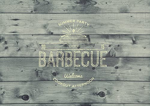 Grillmatte Grillunterlage Bodenschutz Barbecue-Matte Cookout 75 x 120 cm Muster wählbar Anti-Rutsch Schwerentflammbar