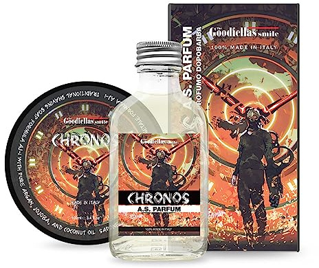 The Goodfellas' smile GOODFELLAS' SMILE Duo Set Chronos. Shaving Soap and Aftershave, 250 ml