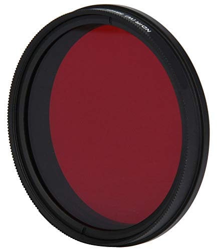 BigKing Infrared Lens Filter, 58mm Adjustable Optical Lens Filter, 530-750nm for DSLR Camera IR Photography