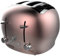 FUNKY Large Retro 4-slice Toaster, Extra Wide & Deep Slots, 6 Browning Levels, Frozen, Cancel and Reheat Function - Rose Gold