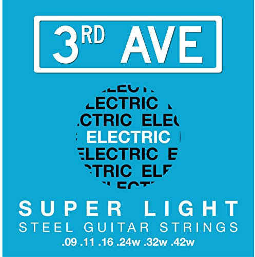 3rd Avenue Cuerdas de guitarra eléctrica súper ligeras