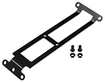 Nummernschild Halterung S-Pedelec E Bike Elektro Fahrrad 50 mm Pedelec schwarz