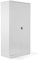 Schrank & Stuhl XXL Werkzeugschrank – Werkstattschrank/Stahlschrank mit 4 höhenverstellbaren, vollverzinkten Fachböden, 195x92x60, Weiß