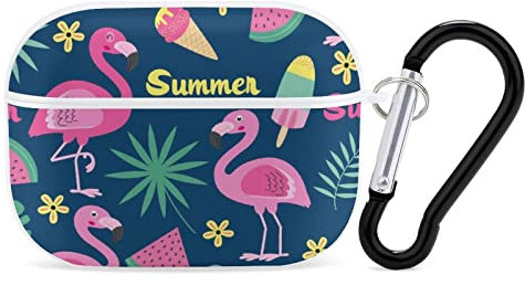 Airpods Pro Hülle Flamingo-Wassermelonen-Eiscreme Kopfhörerhüllen Schutzhülle Hülle Für Apple Airpods Pro