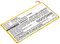 subtel, Batteria per Tablet Compatibile con Acer Iconia Tab 10 (A3-A40), One (B3-A30) (3.7V, 5700mAh)