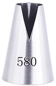RELAND SUN 1 embout à douille en acier inoxydable 304 pour gâteau, pâtisserie, crème, crème, gâteau, biscuit (580)