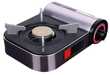 Outdoor Mini Cassette Grill Gas Stove Portable Camping Hiking Travel Picnic Barbecue BBQ Gas Stove Furnace Cooking Accessories