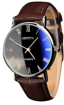 Uhren Herren Armbanduhr Quarz Uhr Herrenuhr Quarzuhr Sportuhr Outdooruhr Watch für Männer 2022 Herren Mode Militär Uhren Luxury Einfache Geschäfts Mode Leder Quarz Armbanduhr Unisex